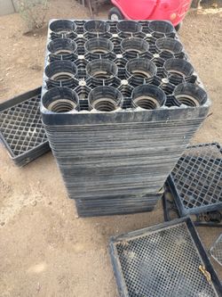 Pot trays