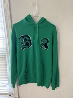 Green Embroidered H&M Hoodie