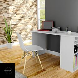 Jabrel 47.2” White Desk