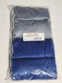 32 Degrees Cool Men's Performance Boxer Briefs 4 Pack XXL Gray Blue Moisture