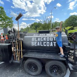 Seal Coat Tank Ready To Go