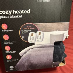 Brookstone Heated Blanket 