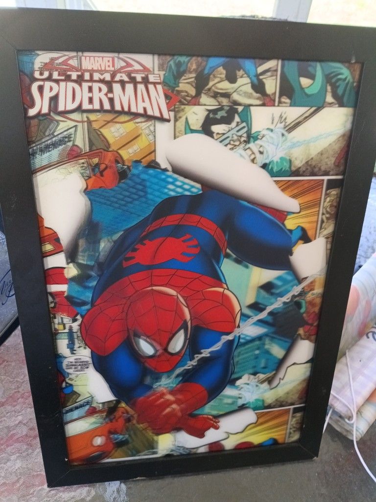 3D's Spider Man, The hulk And Ect.