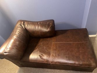 Leather sofa
