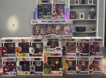 Funko Pop Vinyl Figure Collection Lot