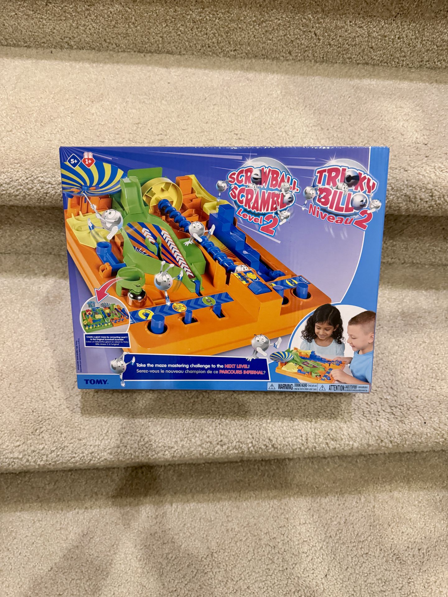TOMY Screwball Scramble 2 Maze Game Brainteaser