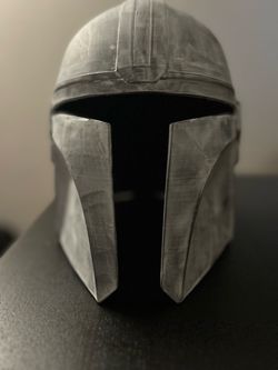 Unfinished 3D Printed Mandalorian Helmet – Star Wars Cosplay / DIY Project