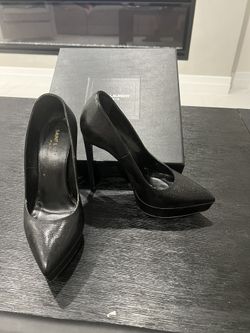 Saint Laurent Black Heels 36