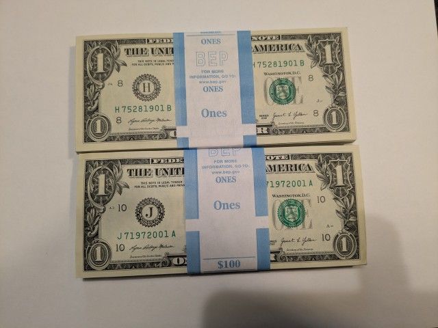 Mint State Year Bills