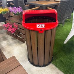 Outdoor Trash Bin