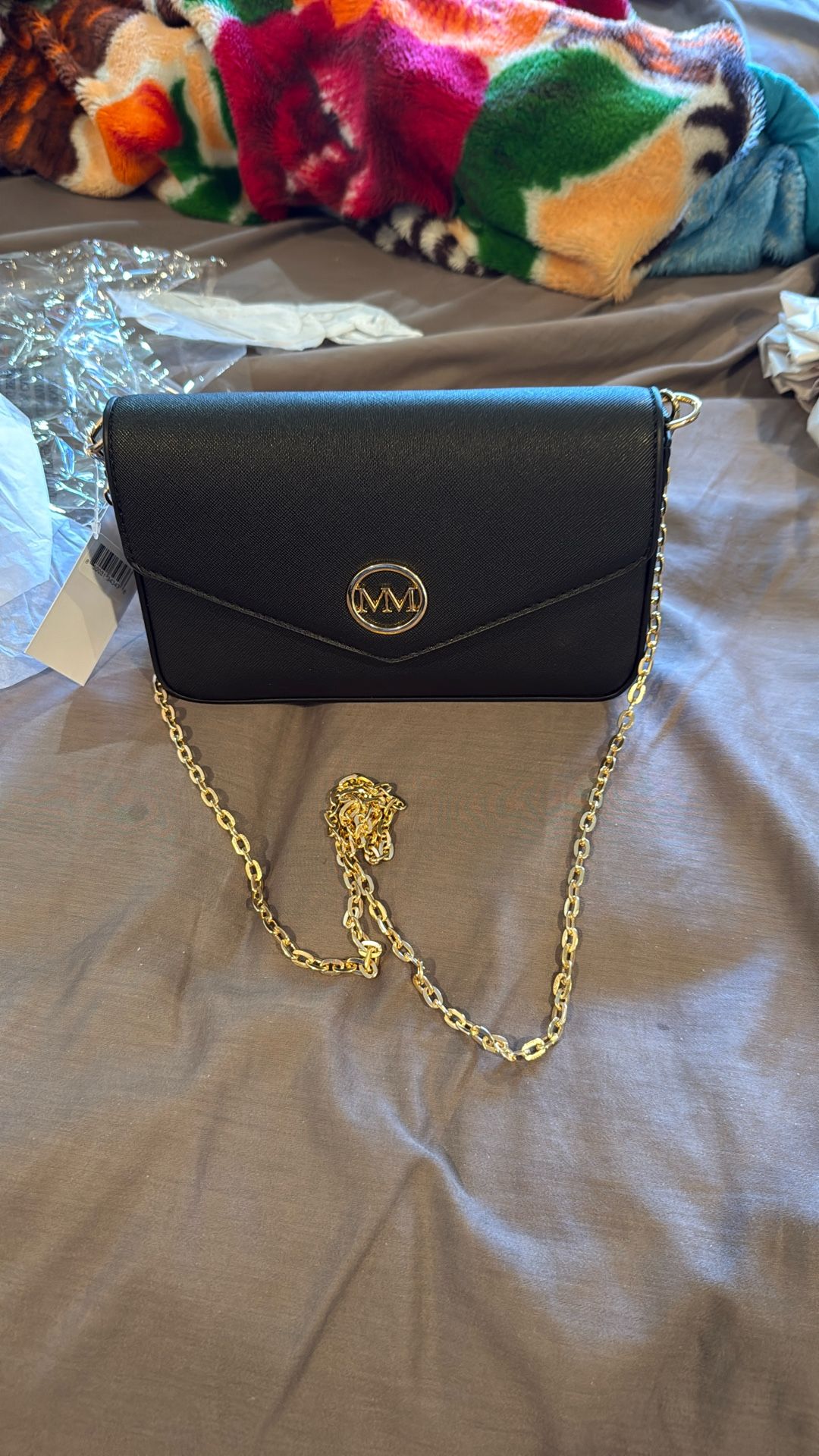 Marilyn Monroe Black Crossbody Bag