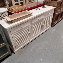 Solid Wood Sideboard Cabinet 