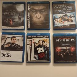 Lot Of 7 Blu Ray Movies 