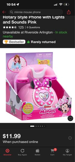 Minnie mouse phone