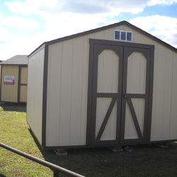 Shed built on site