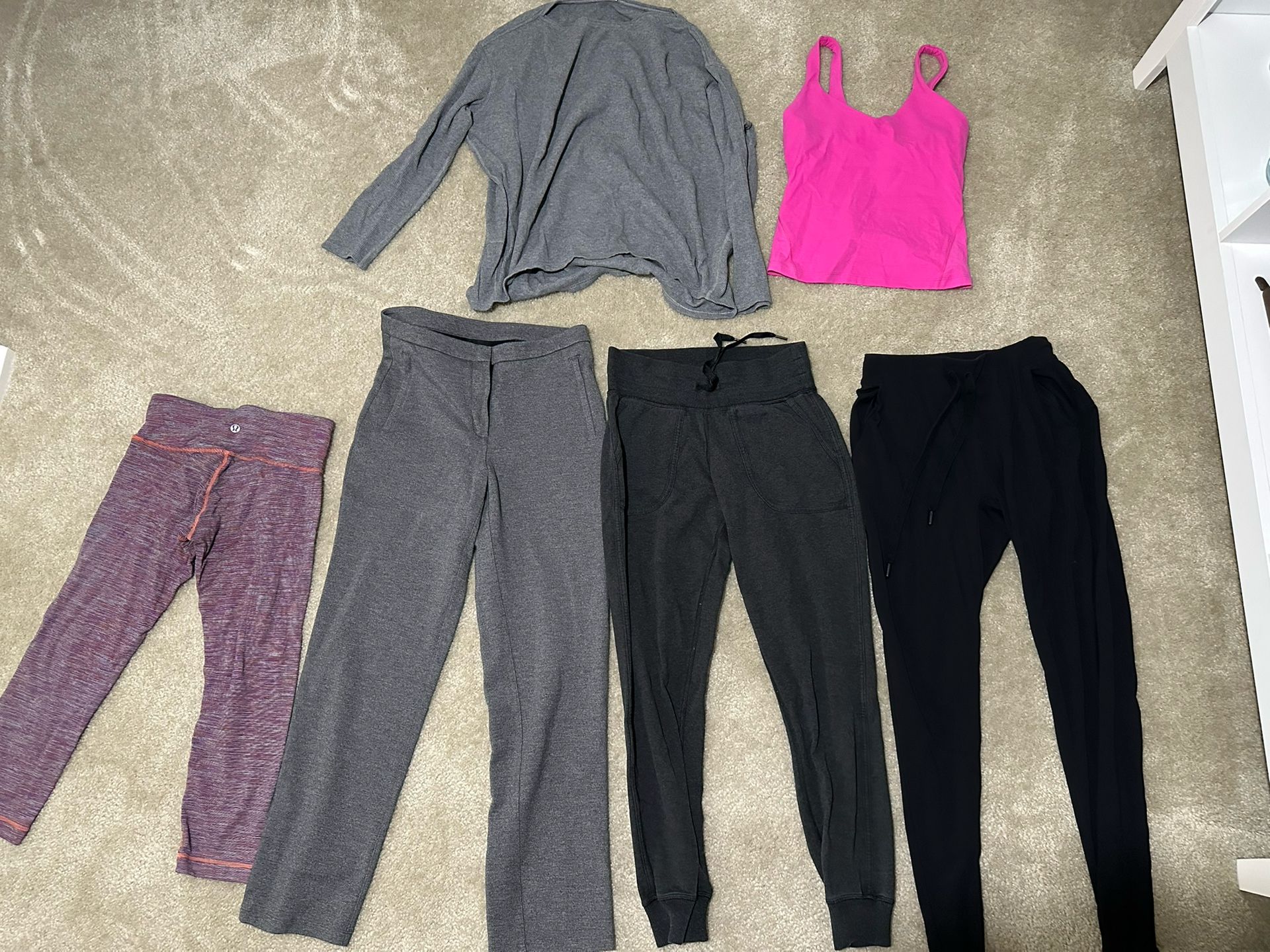 Lululemon Pants And Tops Leggings Joggers 