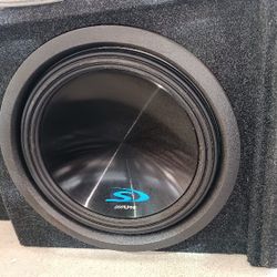Sub Woofer Box With Amps 12 Inch