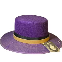 Vintage Batman 1989 The Joker Hat Morris Costumes Movie Cosplay Purple One Size