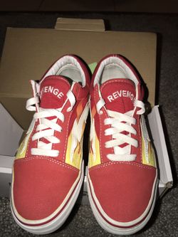 Revenge X storms Red Flame MEN size 5