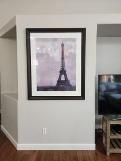 Crate and Barrel Eiffel Tower Print