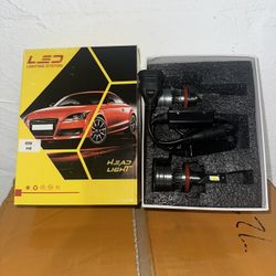 H-4/ 9005/ 9006 /HB3 H11/H9/H8 LED Headlight Bulb White 60W 6000K pair 