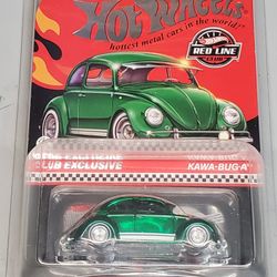 Hot Wheels 2024 RLC Club Car Exclusive Green Kawa-Bug-A