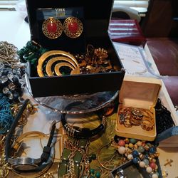 This Is MOSTLY vintage Costume Jewelry  