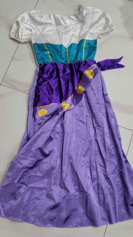 Disney Girls Dress The Huntchback of Notre Dame Halloween Costume Size 7 /10