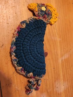 Crochet Chicken Pot Holder