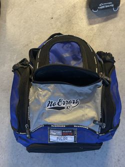 No Errors Baseball Bag