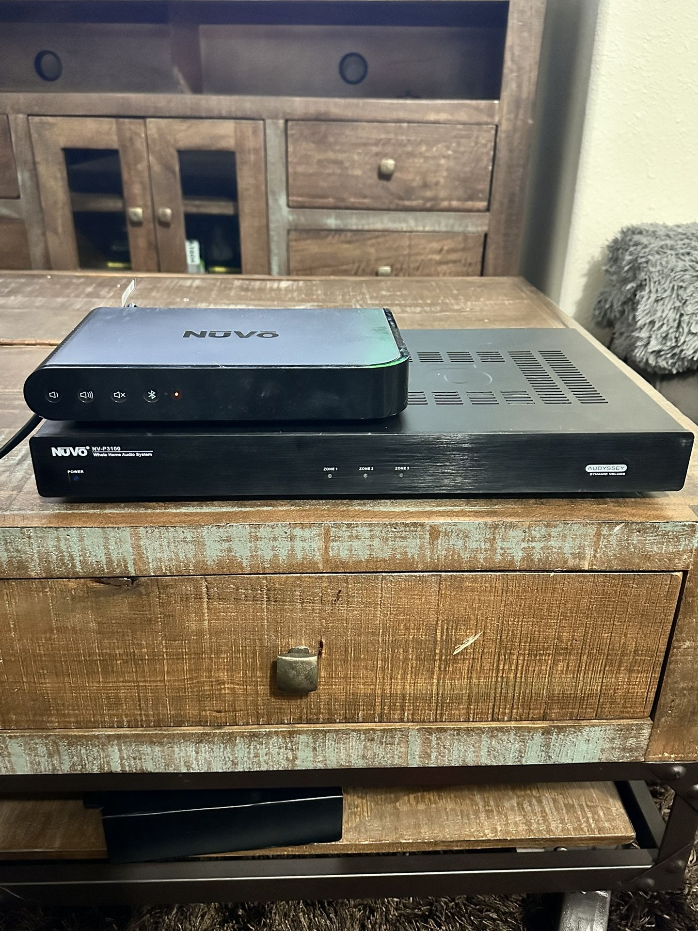 iOS/Android Whole Home Audio System NuVo NV-P3100 & NV-P200 Wireless Music System Zone Player