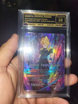 Dragon ball z card