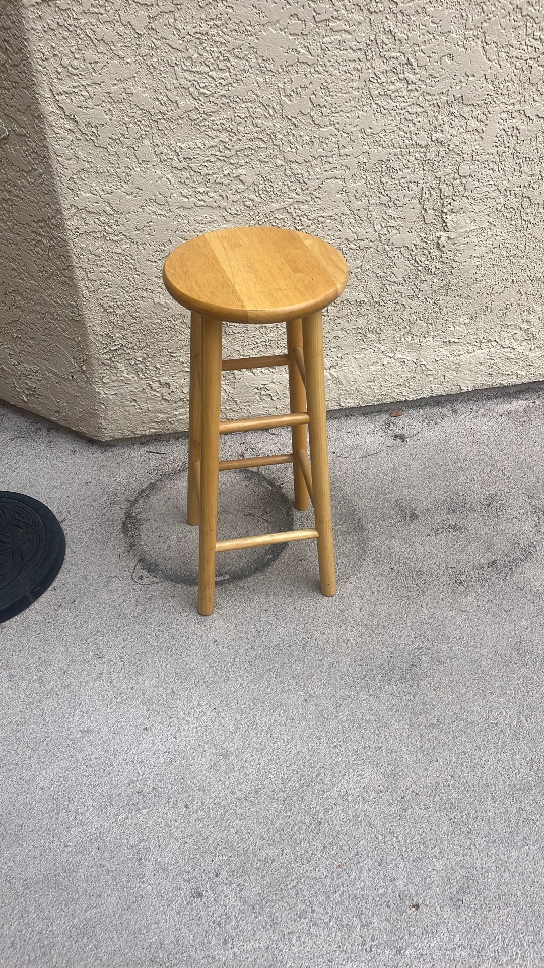 Wood Stool