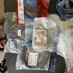 RJ 45 Patch Cables 3 Ft. 7Ft. 10 Ft. 15 Ft.