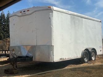 8x16 enclosed trailer