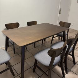 6 Seat Dining Table Set