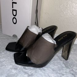 Aldo Clear Heels Size 7 