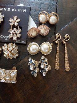 Clip-On Earrings Lot