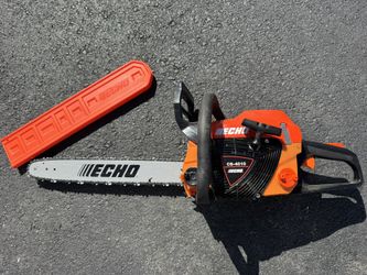 New Echo CS-4010 Chainsaw 18” Cutting Bar, Assembled Ready To Work. Must Pick Up