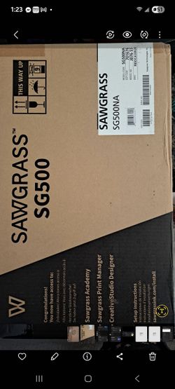 Sawgrass SG500 Sublimation Printer – Brand New, Never Opened