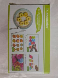 24Pack Silicone Molds, Nonstick 2 3/4 inches Donut Mold,