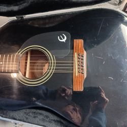 GIBSON Epiphone 12-string Black Beauty Guitar