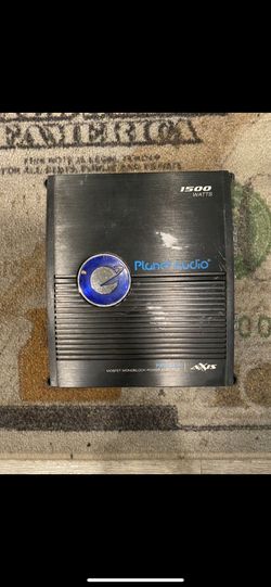 Plant Audio Amp 1500 Watts