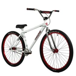 Throne Cycle Goon 29 Bmx Bike White Crimson 