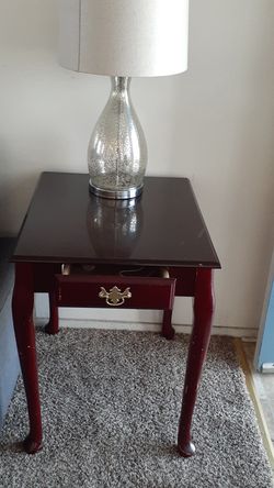 Side table for couches