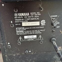 Yamaha Subwoofer