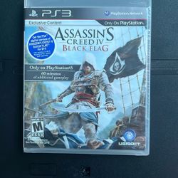 Assassins Black Flag PS3
