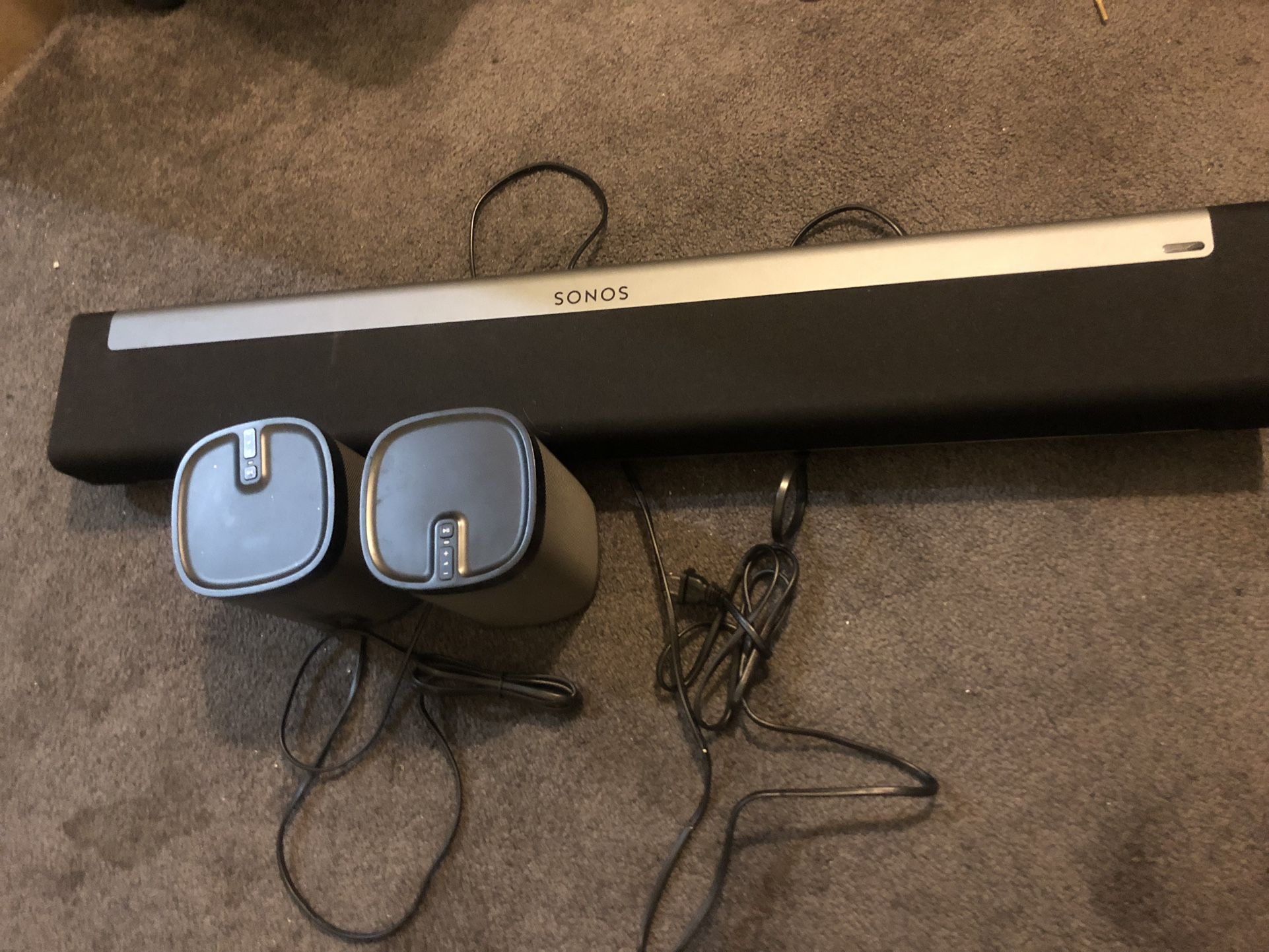 Sound Bar Sonos Play bar -Black and Wireless Smart Speaker