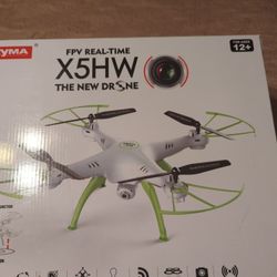 Syma X5HW Camera Drone & Controller in Box 

