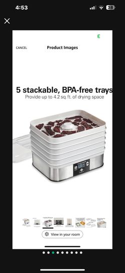 •Hamilton Beach Dehydrator • Jerky Dehydrator • Food Dehydrator •Herb Dehydrator